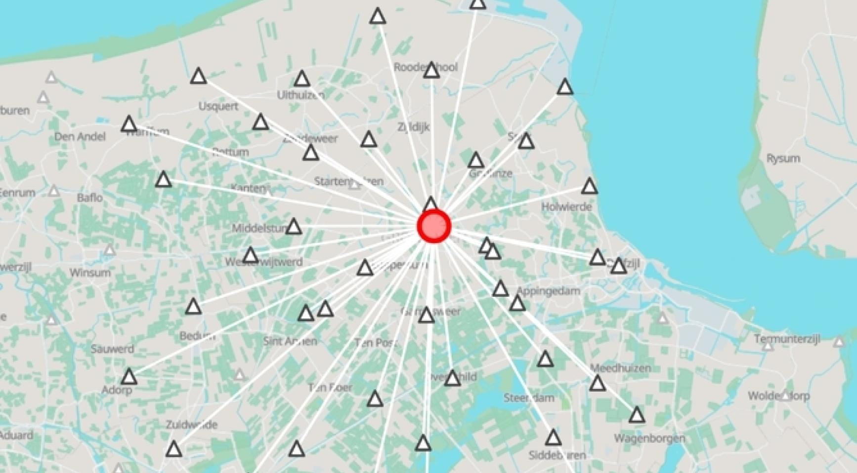 A 3.4 magnitude earthquake near Delfzijl. The third strongest earthquake in the history of Groningen