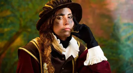 New Piet costume for Amsterdam's Sinterklaas parade, Nov 2017