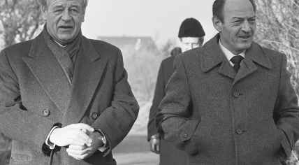 Freddy Heineken and Ab Doderer on December 2nd, 1983