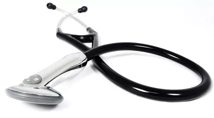 An electronic stethoscope