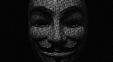 Hackers joker face