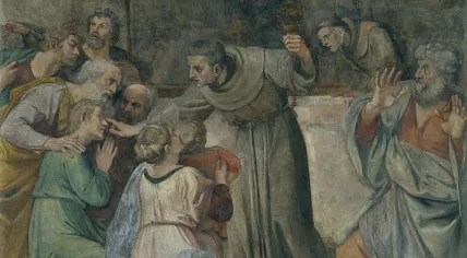 Annibale Carracci - Healing the Man Born Blind