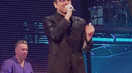George Michael performing in Munich, Germany in October 2006