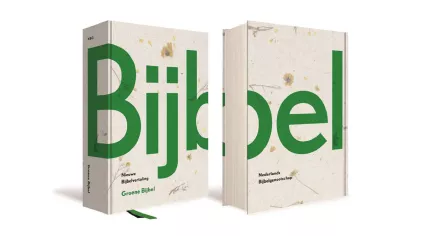 The "Green Bible" was printed on ordinary paper, and not paper recycled from old bibles as promised
