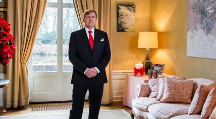 King Willem-Alexander giving the 2016 Christmas speech