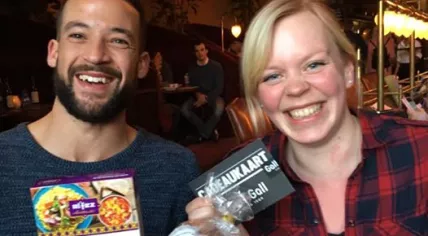 Tobias Stamhuis and Sabina Kram