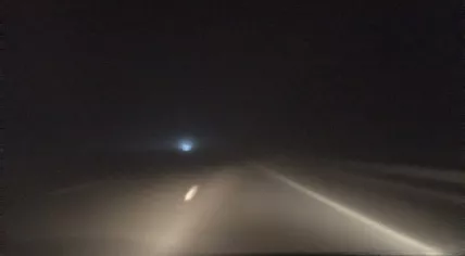 Thick fog on the A13 between Delft and Berkel, 23 Jan 2017
