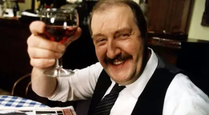 Gorden Kaye as Rene Artois in 'Allo 'Allo