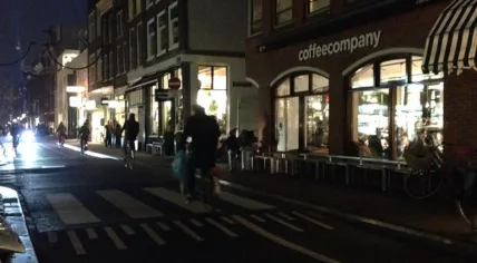 Streetlights not working in Haarlemmerbuurt, Amsterdam, 24 Jan 2017