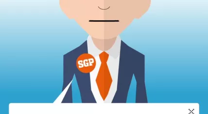 SGP leader Kees van der Staaij on the Kamergotchi app