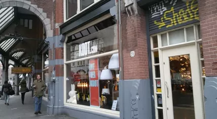 Koot lamp shop on Raadhuisstraat in Amsterdam