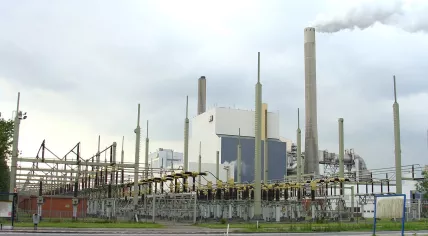 Hemweg coal plant in Amsterdam