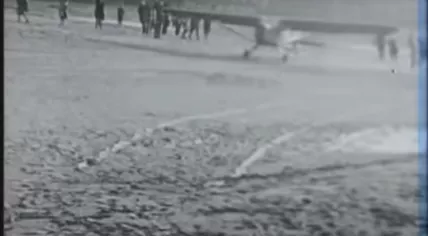 Liberation plane in Amsterdam, 5 May 1945