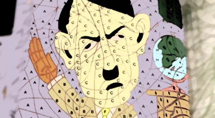 Hitler in Kruidvat coloring book for children