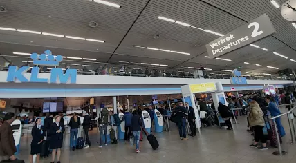 Amsterdam Schiphol packed before King's Day