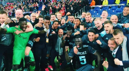 Ajax makes it through to the Europa League finals, 11 May 2017