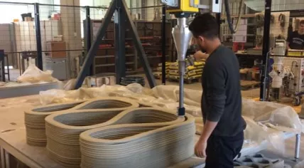 TU Eindhoven and BAM team up to 3D print a bicycle bridge, 15 Jun 2017