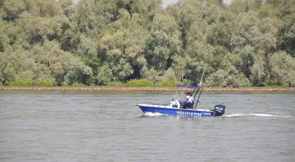Water police on the Hollands Diep