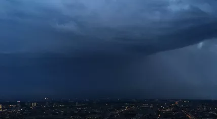 Storm clouds over The Hague, 6 Jul 2017