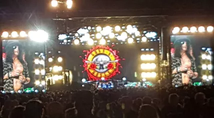 Guns 'N Roses performing in Nijmegen, 12 Jul 2017