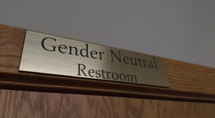 Gender neutral restroom