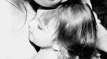 Woman and child