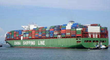 Container ship CSCL Jupiter