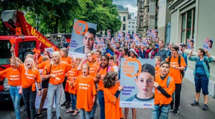 Protest against the deportation of Armenian kids Howick and Lili, 12 Aug 2017