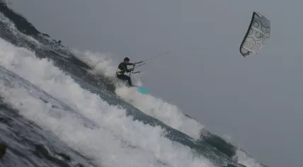 Kite surfing