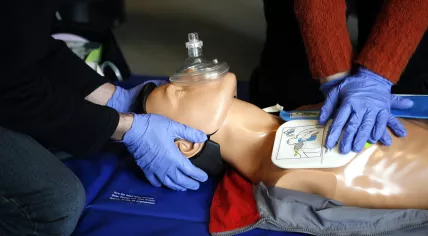 CPR training