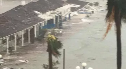 Sint Maarten during Hurricane Irma, 6 Sept 2017