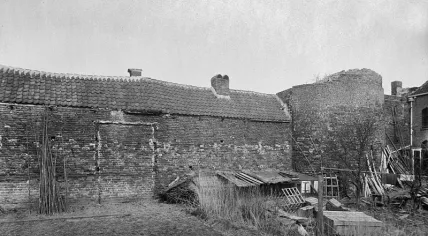 Hardewijk bastion and wall in 1907