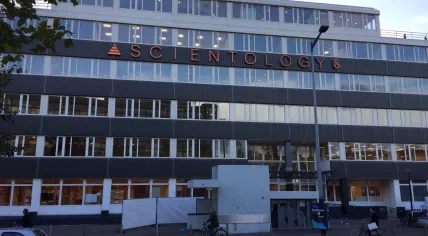Scientology church on Wibaustraat in Amsterdam