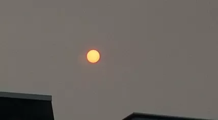Hurricane Ophelia in Ireland, forest fires in Spain and Portugal turn the sun red-orange in the Netherlands, 17 Oct 2017