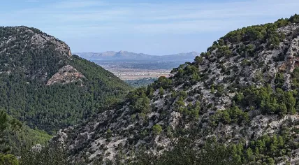 Tramuntana mountains on Majorca