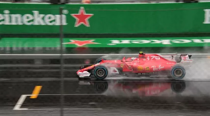 Heineken sponsorship at the Formula 1 Grand Prix in Italy, Sept 2017