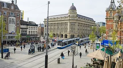 Artist rendering of the renewed Leidseplein in Amstedam