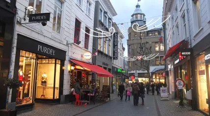 Ridderstraat in Breda Centrum