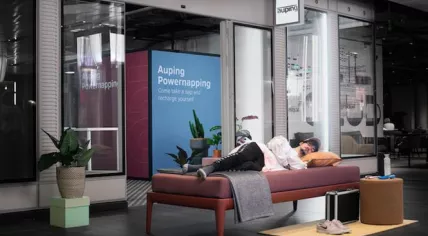 Recharge Room at Amsterdam Centraal