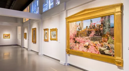 Alma-Tadema: classic seduction exhibition in the Fries Museum in Leeuwarden