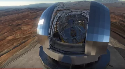 ESO’s Extremely Large Telescope that is being built in Chile, April 2018
