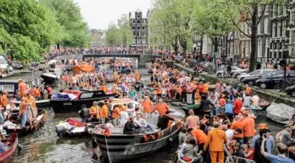 King's Day in Amsterdam