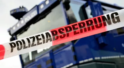 German police tape