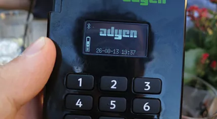Adyen card payment terminal