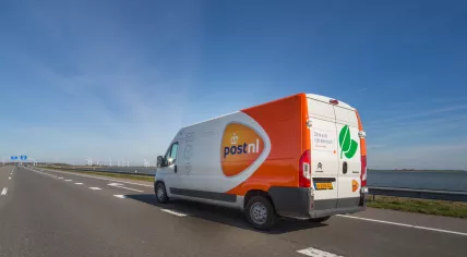A PostNL van