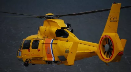 Dutch coast guard helicopter