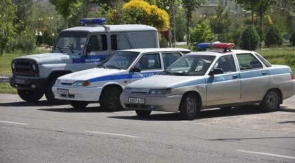 Tajikistan police cars 