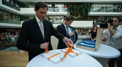 Finance Minister Wopke Hoekstra prepares the 2019 budget to present to parliament; Prinsjesdag 18 Sept 2018
