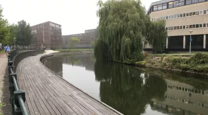 Cloudy day along Entrepotkade, Amsterdam Oost, 4 Sept 2018