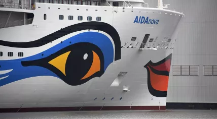 Cruise ship AIDAnova